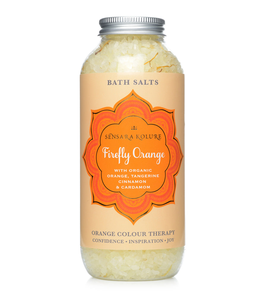 Firefly Orange Bath Salt  Confidence - Inspiration - Joy