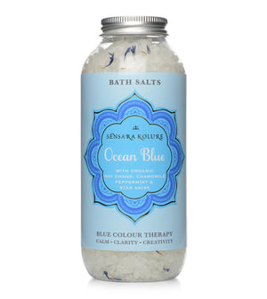 Ocean Blue Bath Salts - Calm, Clarity, Creativity